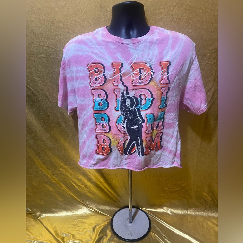 Selena Pink Tie Dye Crop Top
